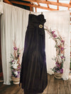 Black Strapless Mermaid Gown