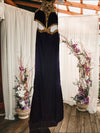 Black Fitted Jersey Gown