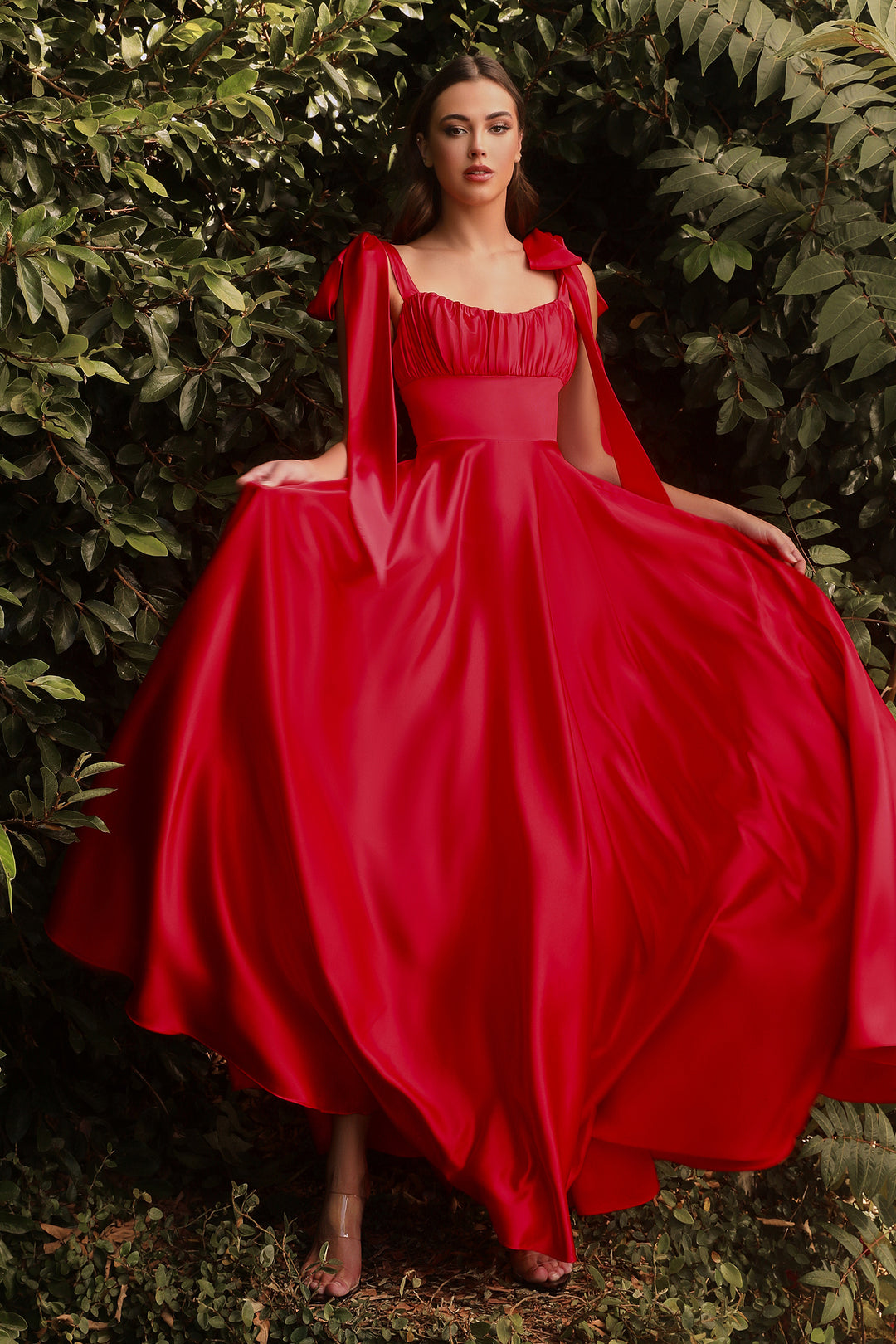 strapless open back dress Bow Tie Shoulder Strap Maxi Dress – Fabjetsetter Fashion Boutique