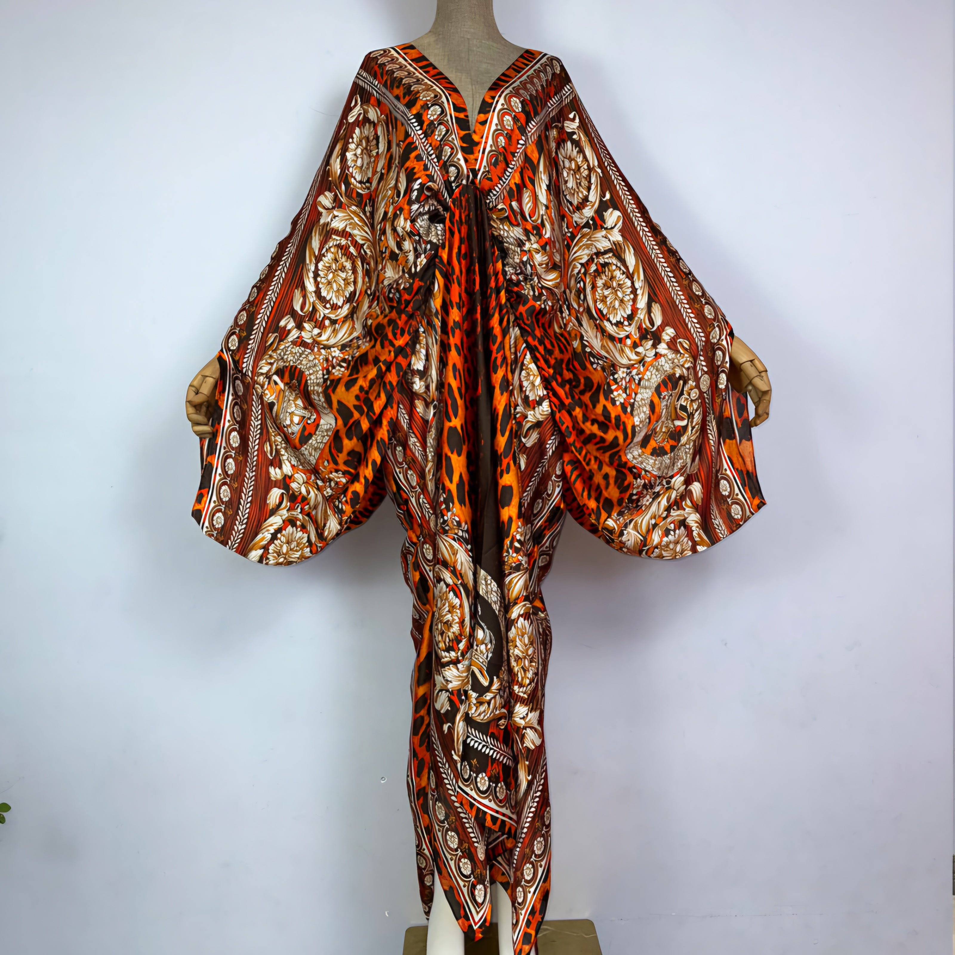 Lady Boho Kimono Dress  Fabjetsetter Fashion Boutique