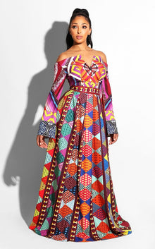  Latiste Geo Printed Aztec Dress
