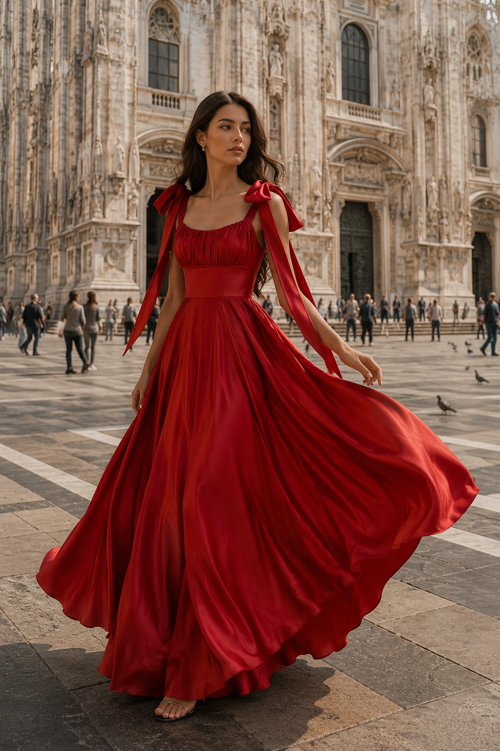 elegant tea dresses Ladivine Dress CD996T, Tea Length Dress Emerald / 8