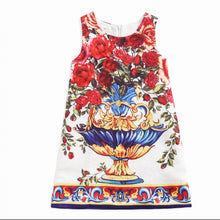  Girls Brand Floral Sleeveless Dress