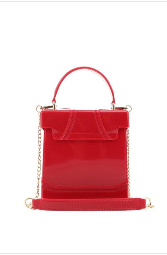 Women's Boxy Jelly Handbag