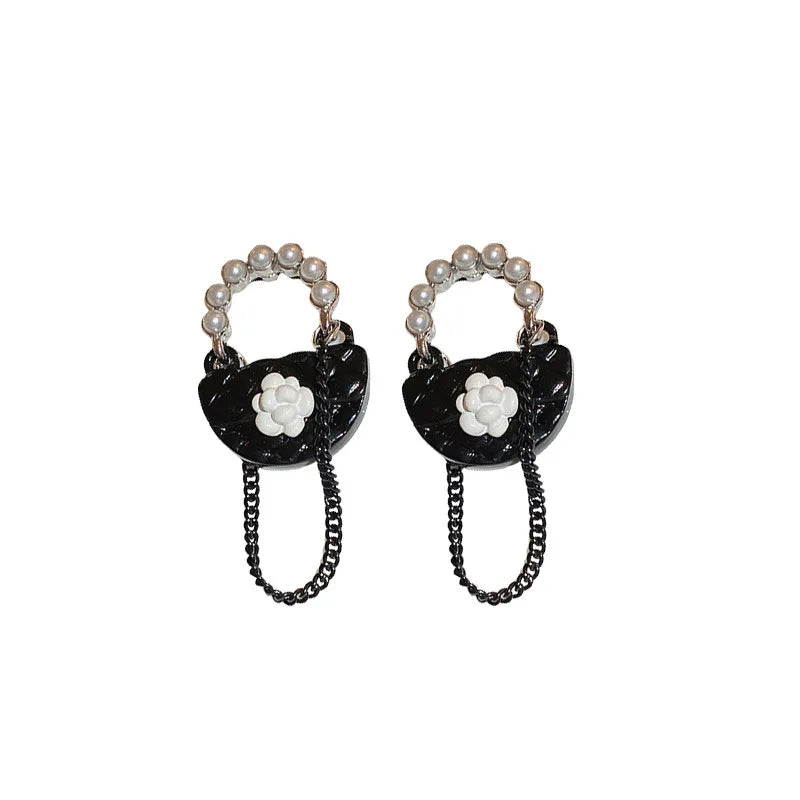 Camelia Bag CC Earrings