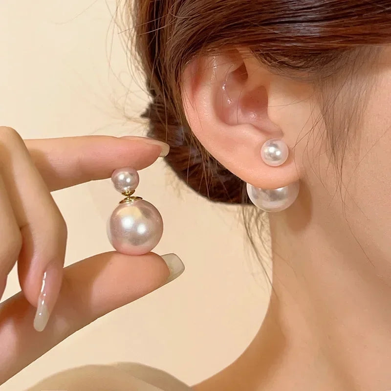 
                      
                        Vintage Double Sided Pearl STud
                      
                    