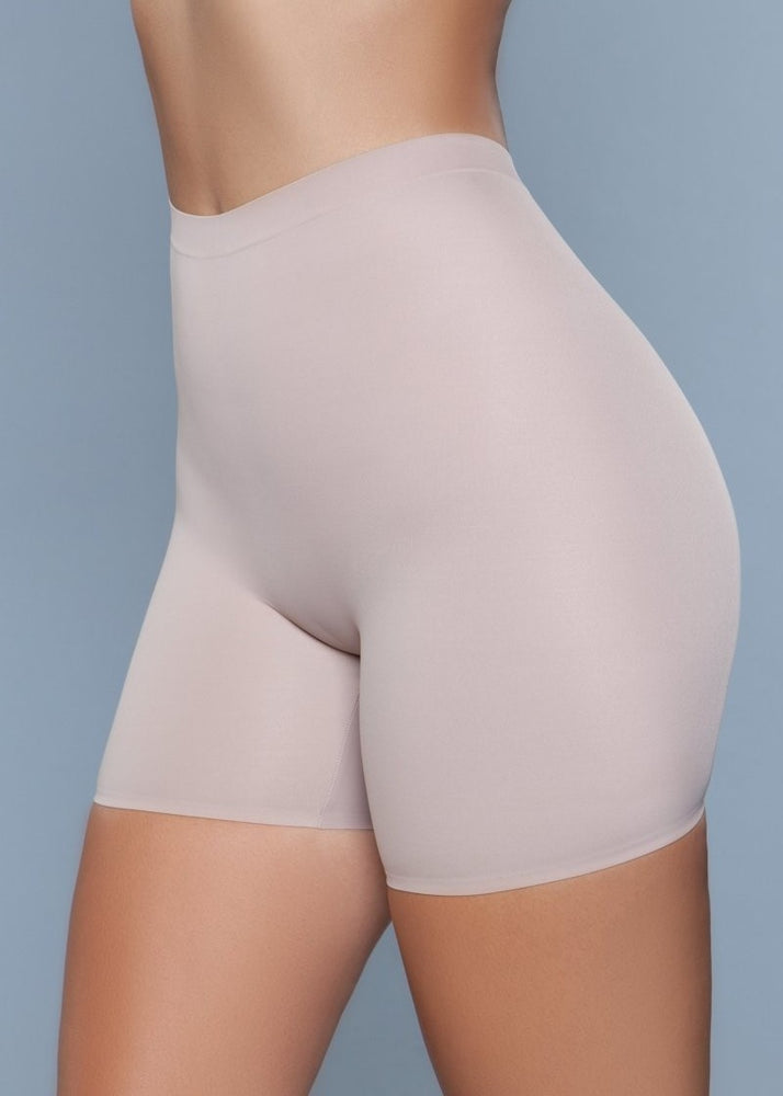 
                      
                        Nude Seamless Mid Waist Slip Shorts
                      
                    