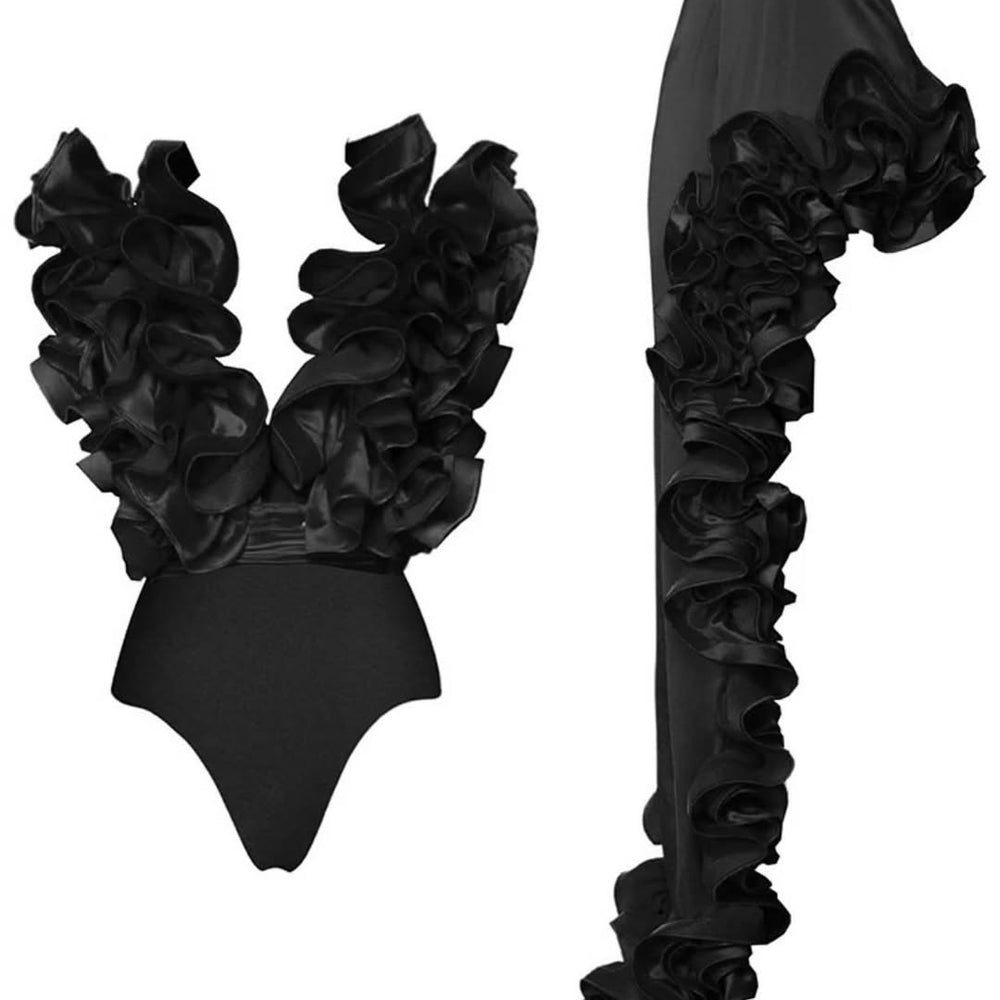 
                  
                    3D Flowers Decor Swimsuit black set
                  
                
