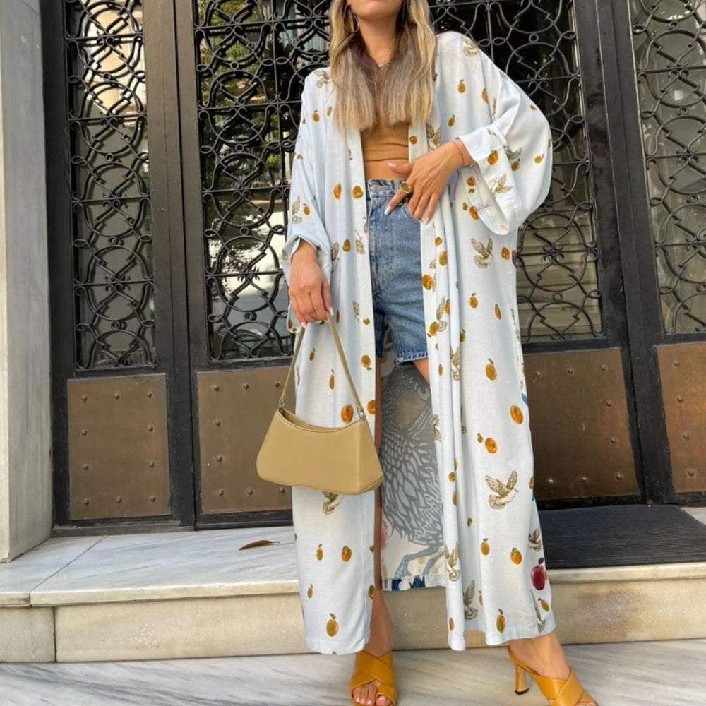 
                      
                        Butterfly Print Kimono
                      
                    