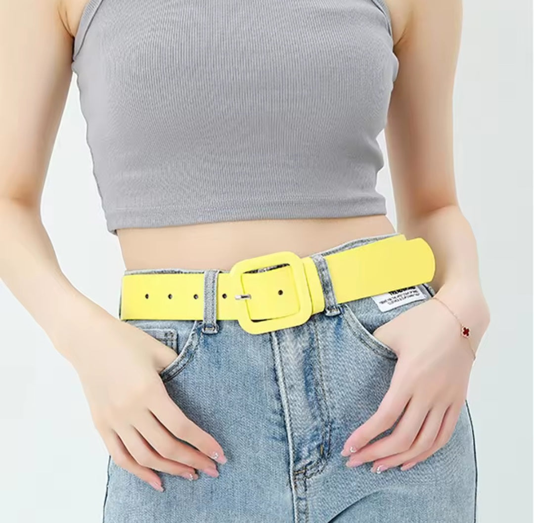 Candy Color Belt Yellow