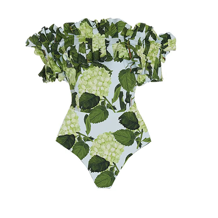
                  
                    Green Hydrangea Swimsuit Only
                  
                