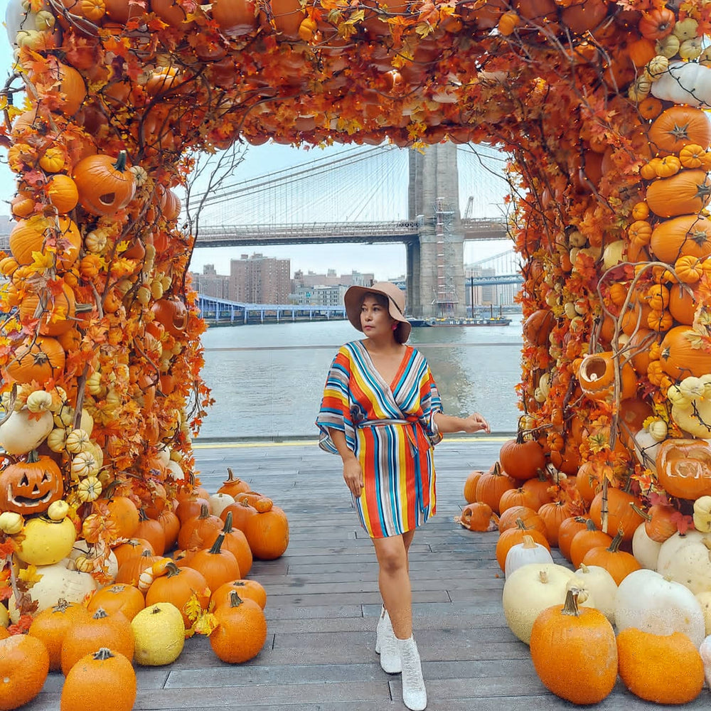 
                      
                        Color Stripes Tunic Dress
                      
                    