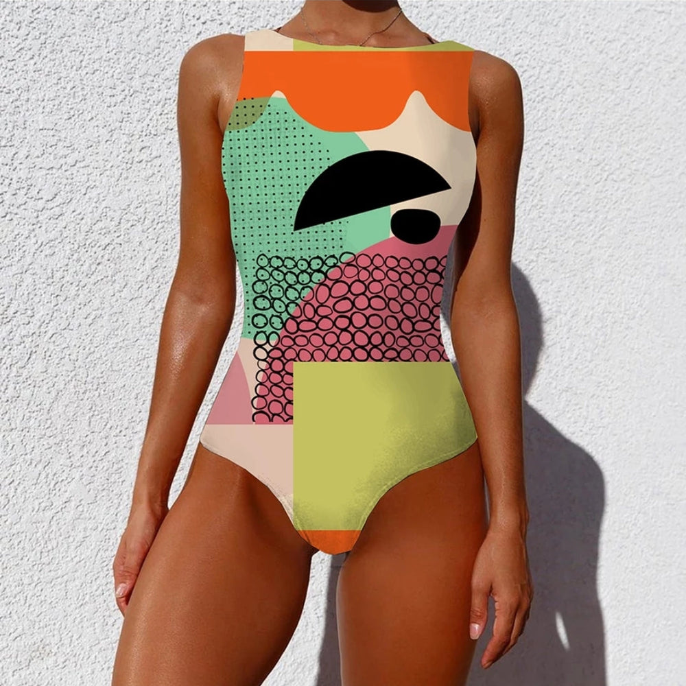 
                      
                        Printed Vintage Retro Bathing Suit
                      
                    