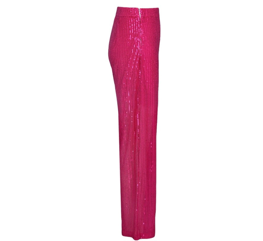 
                      
                        Sequins Wide Leg Pant
                      
                    