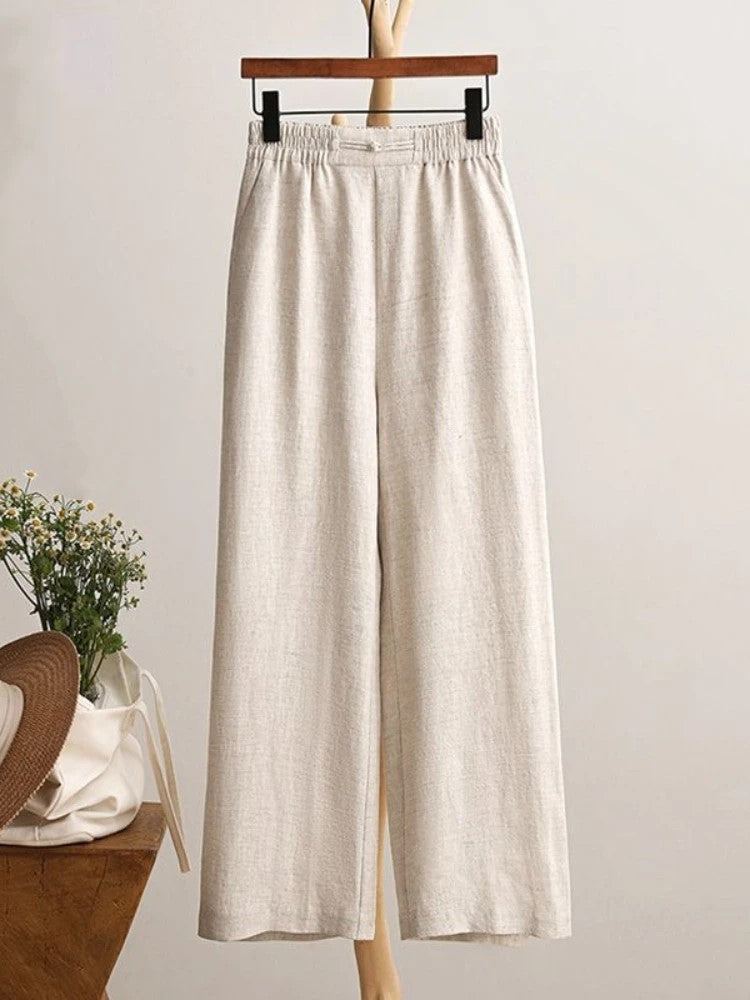 
                      
                        High Waist Casual Pants
                      
                    