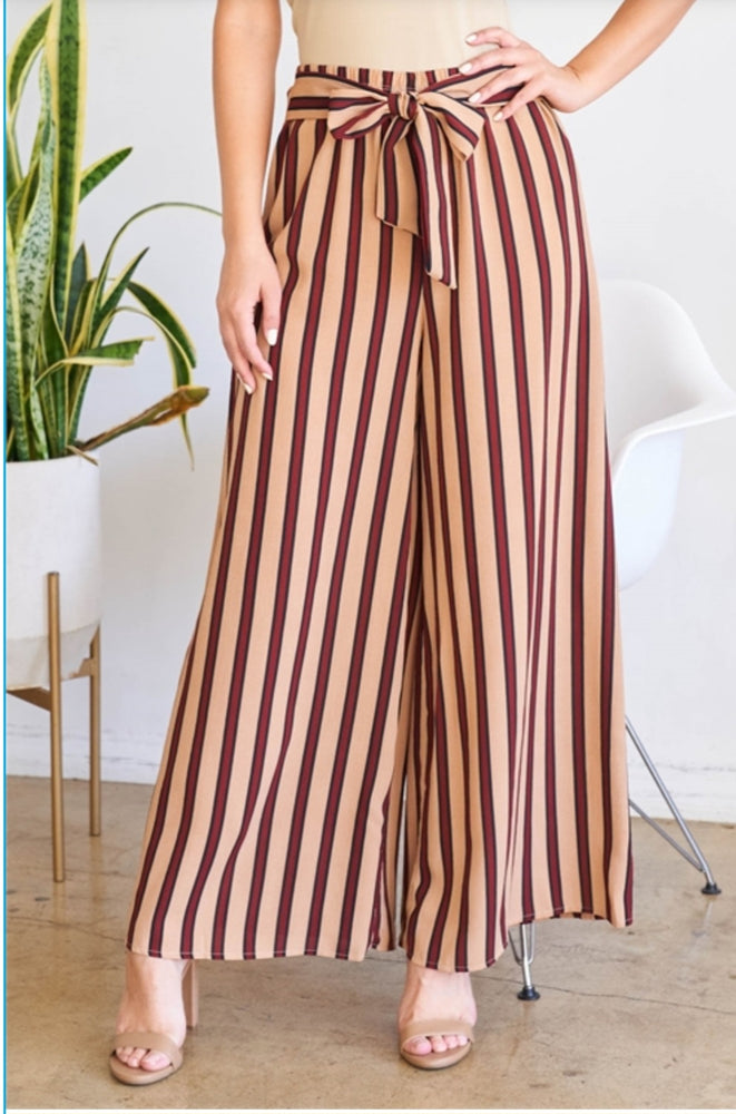 
                      
                        Tan Stripes Pants
                      
                    