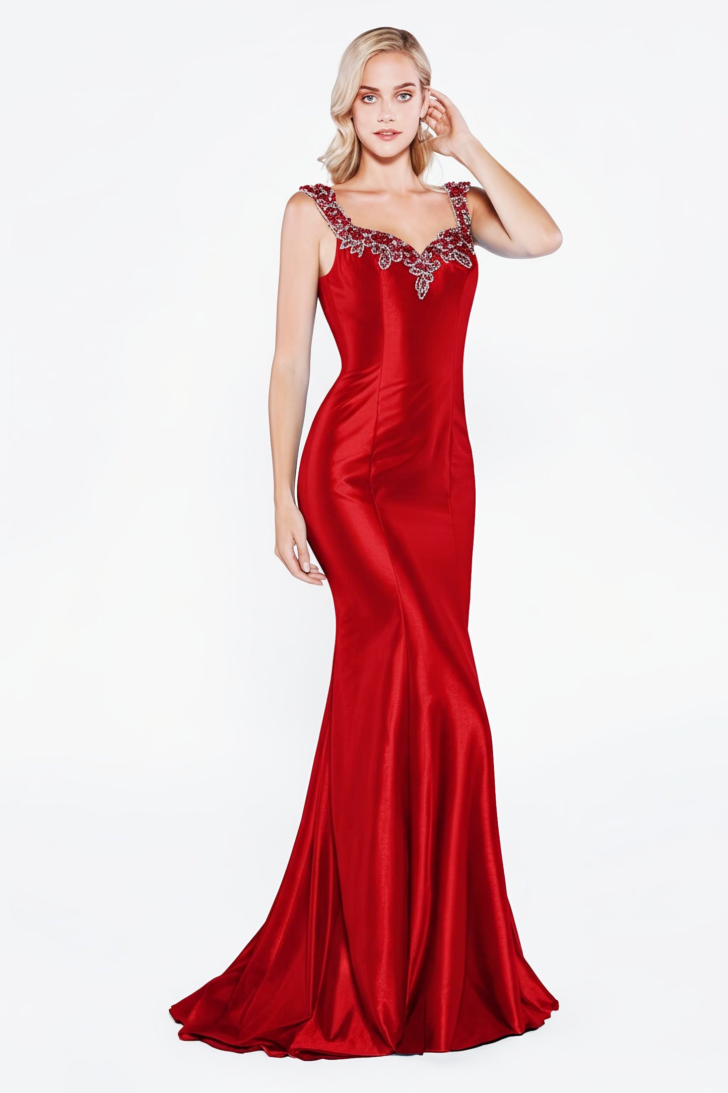 Cinderella Divine Fitted Mermaid Gown Red Fabjetsetter Fashion Boutique Cinderella Divine Fitted Mermaid Gown Red Fabjetsetter Fashion Boutique