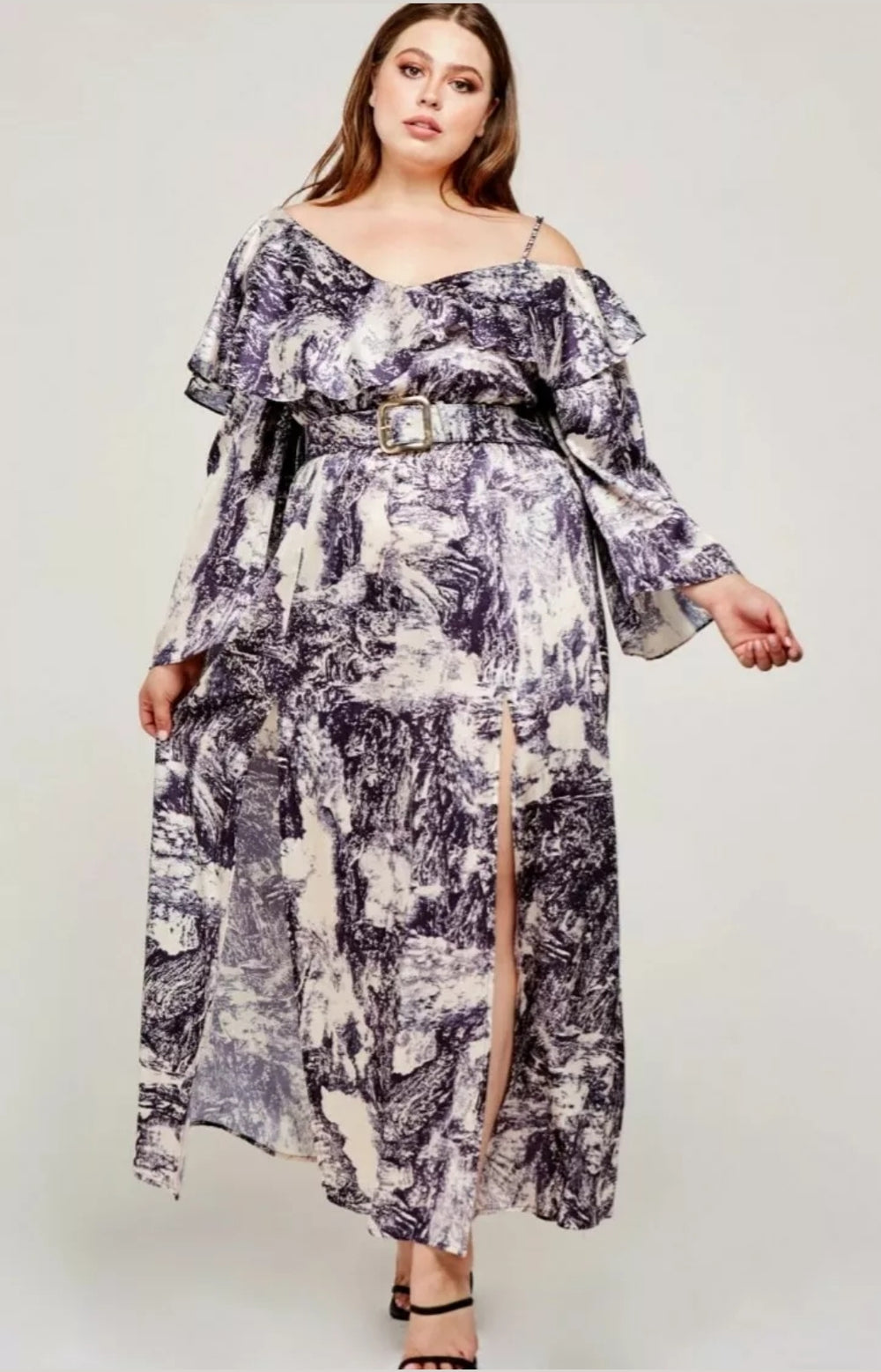 L'atiste Plus Size Maxi Dress