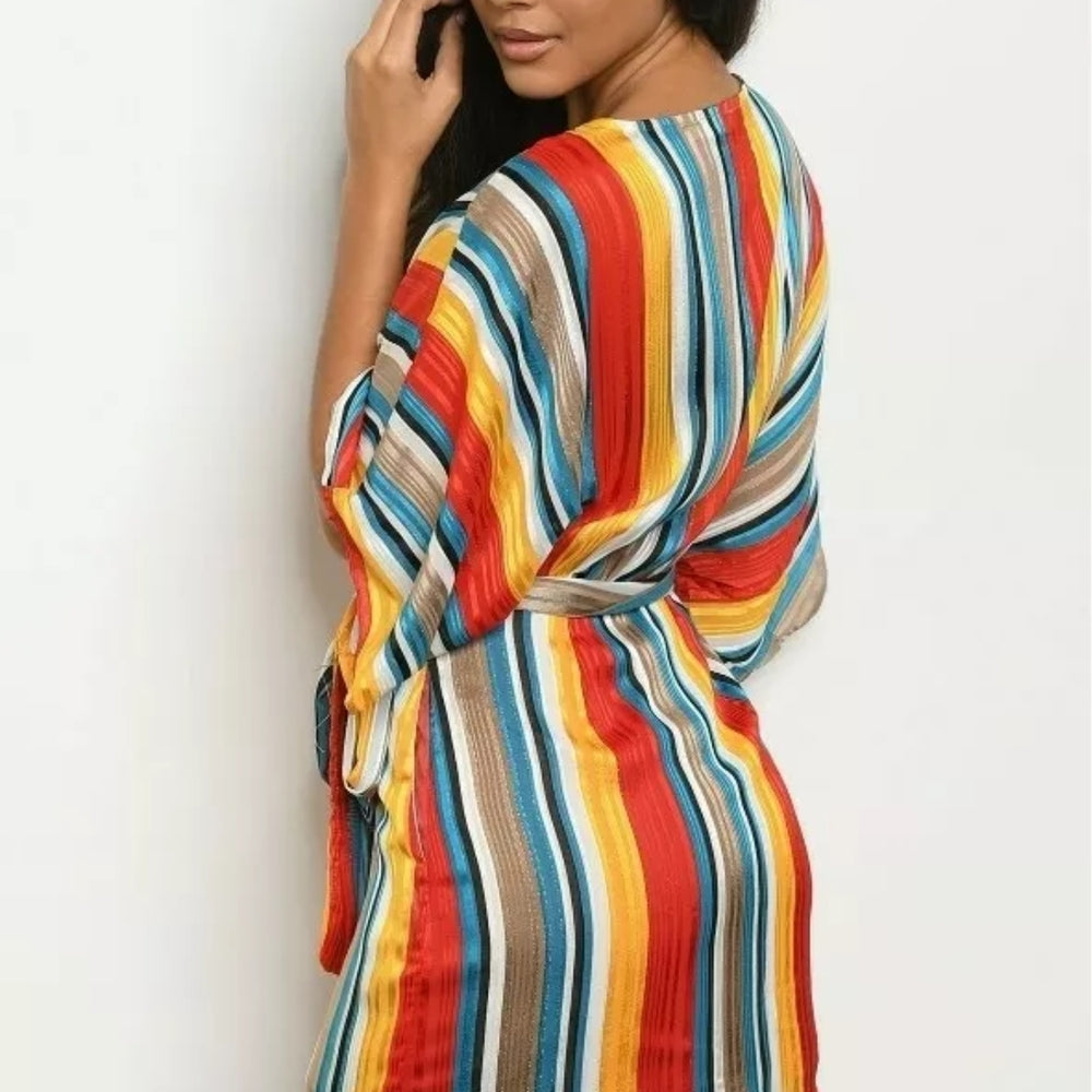 
                      
                        Color Stripes Tunic Dress
                      
                    