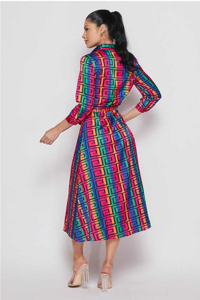 
                      
                        Banjul Multi Printed Shirt Dress
                      
                    