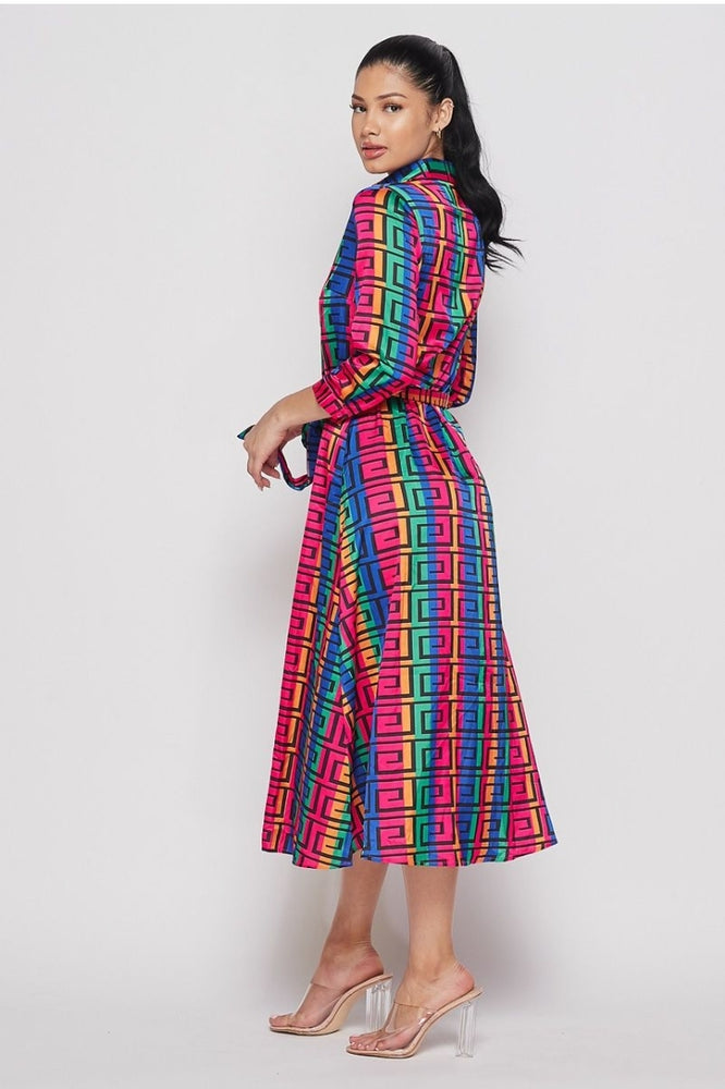 
                      
                        Banjul Multi Printed Shirt Dress
                      
                    