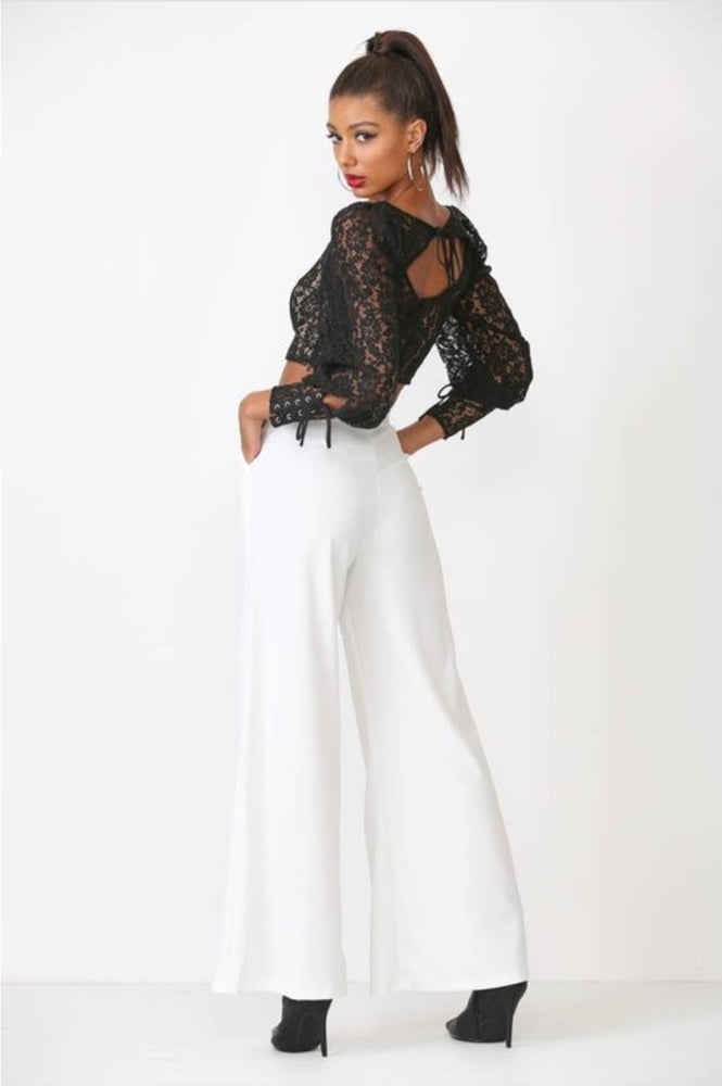 
                      
                        Solid Palazzo Pants
                      
                    