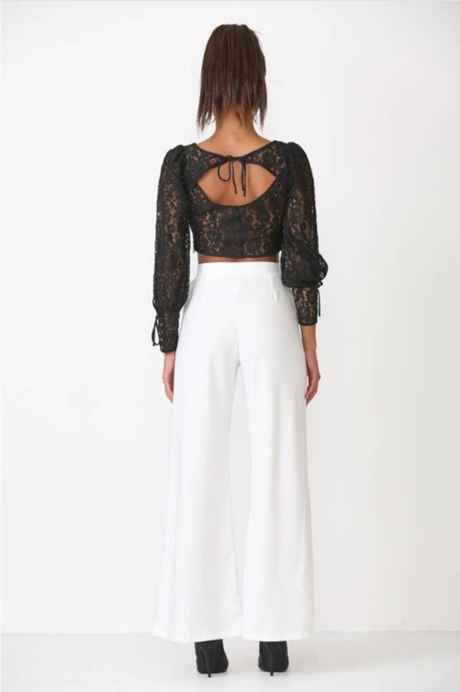 
                      
                        Solid Palazzo Pants
                      
                    