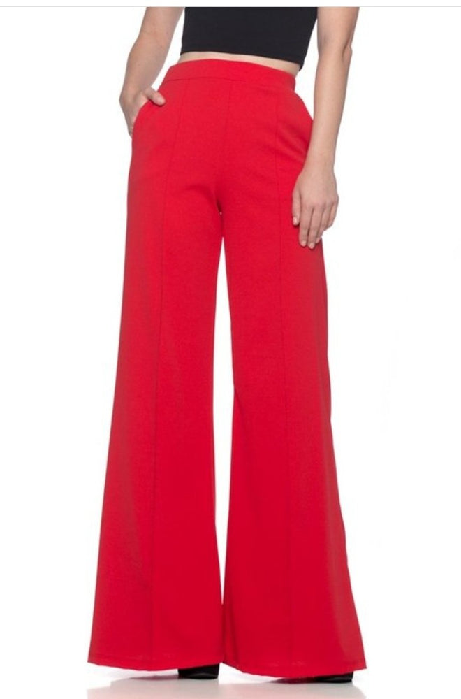 
                      
                        Solid Palazzo Pants
                      
                    