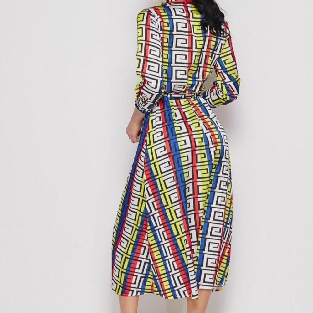 
                      
                        Banjul Multi Printed Shirt Dress
                      
                    