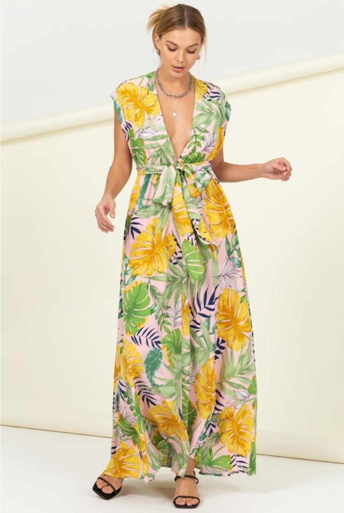 
                      
                        Give Me Attention Tie Back Maxi Dress
                      
                    