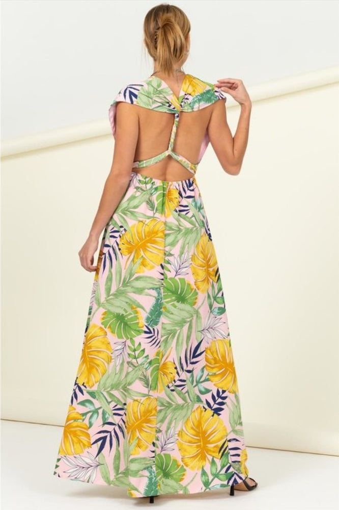 
                      
                        Give Me Attention Tie Back Maxi Dress
                      
                    