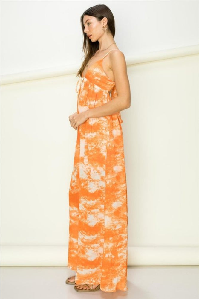 
                      
                        Tie Dye Orange Maxi Dress
                      
                    