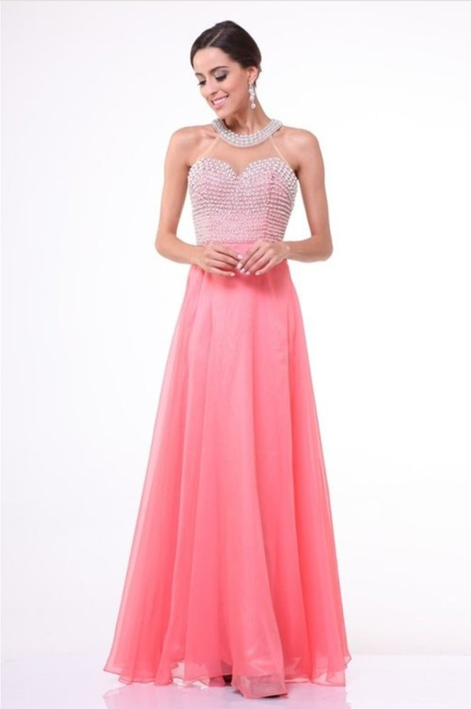 Cinderella Divine Halter Beaded Gown