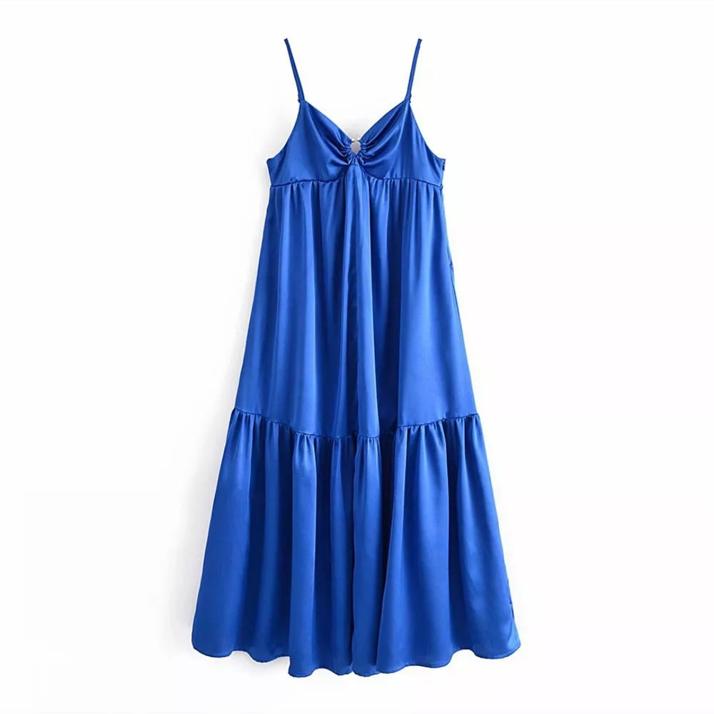 
                      
                        Vintage Midi Dress Blue
                      
                    