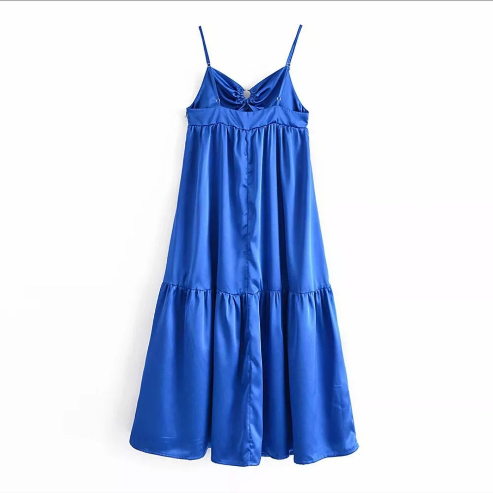 
                      
                        Vintage Midi Dress Blue
                      
                    