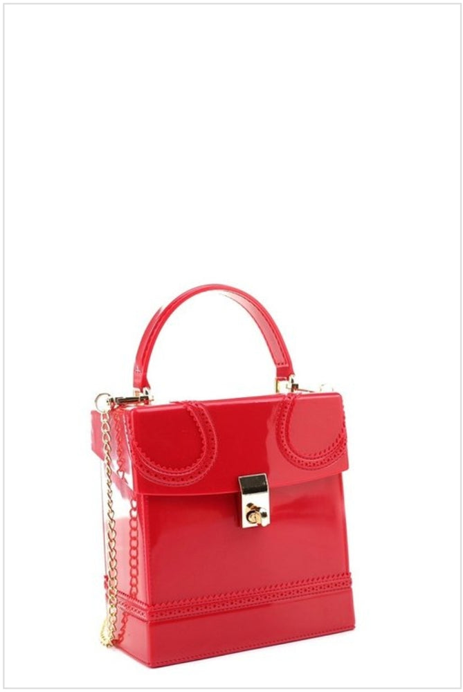 Women's Boxy Jelly Handbag