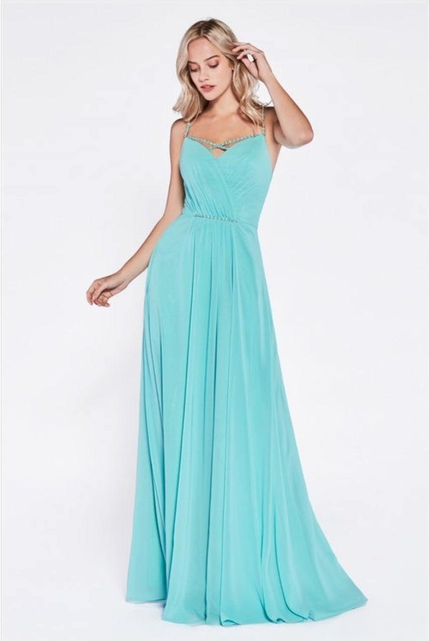 Cinderella Divine Chiffon Gown Mint