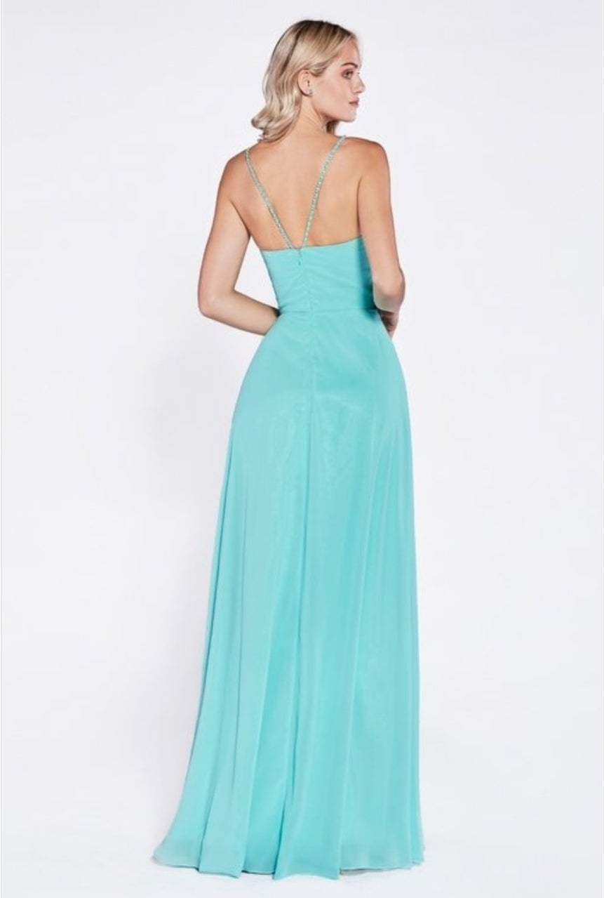 Cinderella Divine Chiffon Gown Mint