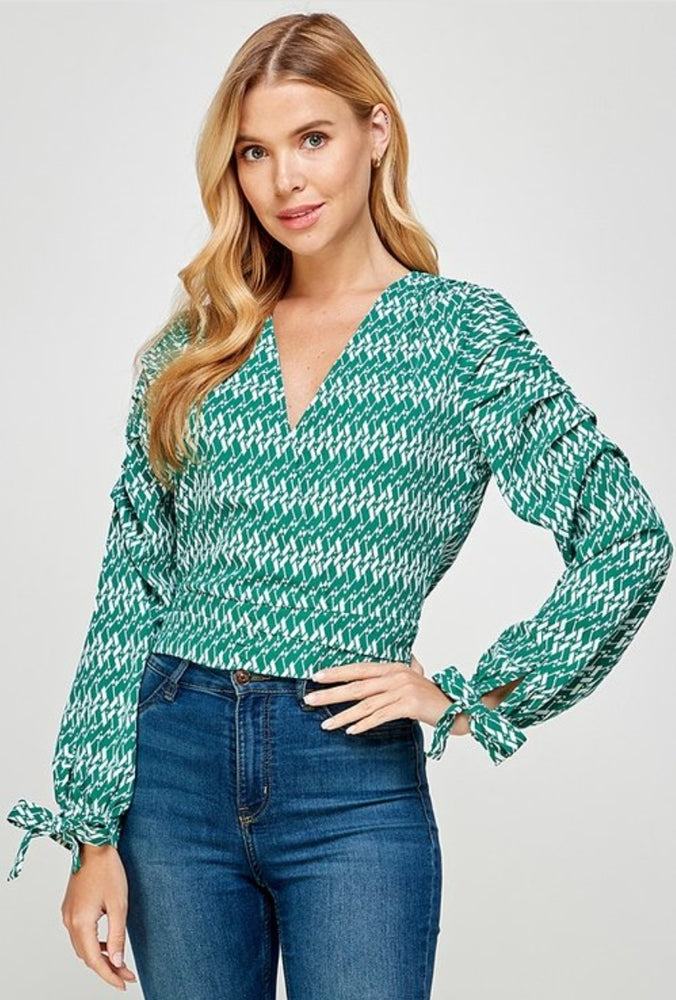 
                      
                        Long Sleeves Band Bottom Top
                      
                    